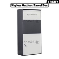 Private Household Anti-Theft Parcel Drop Box Outdoor Collection with Key Combination Lock