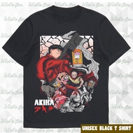 Akira VINTAGE 1988 Japanese ANIME T-SHIRT, SHOTARO KANEDA FUTURISTIC Japanese ANIME T-SHIRT, VINTAGE WASH UNISEX BLACK ANIME SHIRT