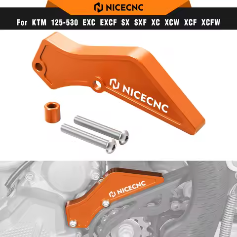 NICECNC For KTM EXC-F 350 EXC-F 250 2017-2023 Case Saver Sprocket Cover For KTM SXF 350 2016-2022 Hu