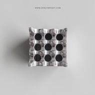 9 hole aluminum ashtray | Hotel Ashtray | Cafe Ashtray | Ashtray Ashtray