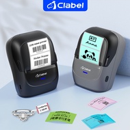 CLABEL 221B Portable Label Printer Bluetooth Thermal Printer Transparent/White/Color Label Maker Foo