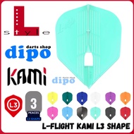 L-Style Darts Flight - L-Flight PRO KAMI 【 Shape L3 】