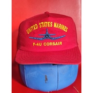 USS Marine F-4U Corsair Vintage Hat