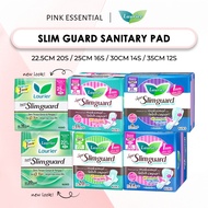 Laurier [Bundle of 4/9] Sanitary Pads Super Slimguard WING 22.5cm/25cm/30cm/35cm