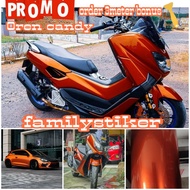 Metallic orange scotlet, candy orange motorcycle scotlet sticker, candy orange scotlet, candy metall