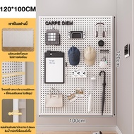 VG DIY pegboard ติดผนัง แผ่นวางของติดผนัง ชั้นวางของ แผ่นกระดานติดผนัง ติด ห้อย แขวน วัสดุโลหะ รับน้