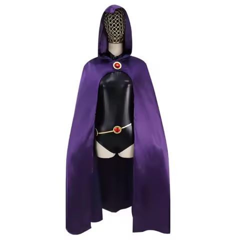 Raven Cosplay Costume Movie Raven Jumpsuit Bodysuit for Halloween Super Hero Outfits Comic Con