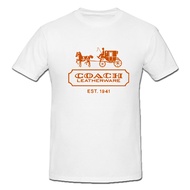 CM CASUAL COACH LEATHERWARE Tshirt Unisex 100% High Quality Cotton