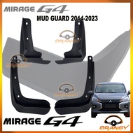 Mitsubishi Mirage G4 2014 to 2023 OEM Mudguard FOR W/O SIDE SKIRT ONLY Mud guard 2020 2021 2022