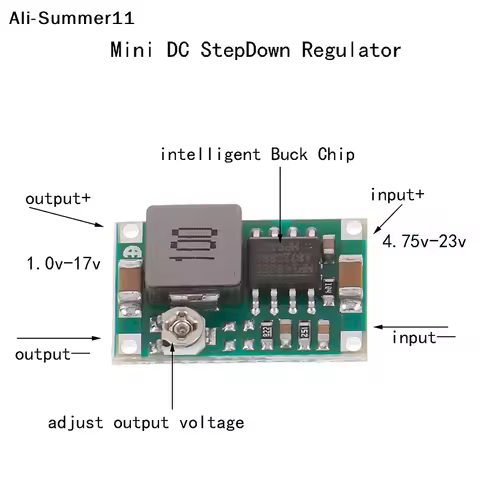 【1a1】High Quality Step Down Converter Volt Regulator 3A MINI DC-DC STEP DOWN CONVERTER VOLT REGULATO