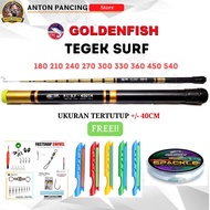 Fishing Rod Tile Surf Golden Vip 180 210 240 270 300 360 450 Cm Short Section Light And Flexible Fiber