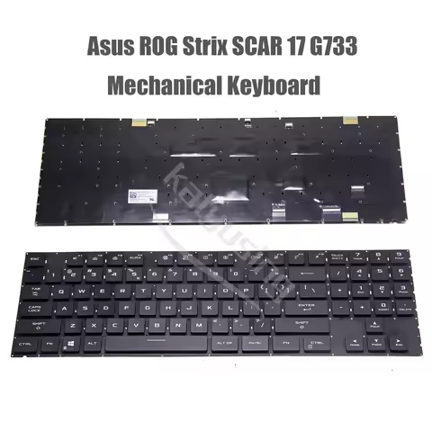 Optical-Mechanical Keyboard for Asus ROG Strix SCAR 17 G733 G733CX G733ZS G733ZM G733ZW G733QSA With