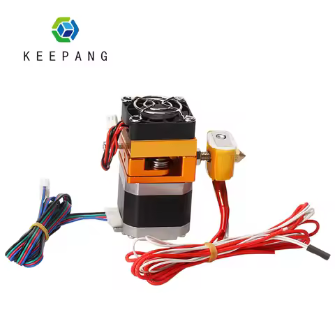 12V 40W MK8 Extruder Kit J-head Hotend for Prusa i3 Upgrade Extrusion Hotend with 0.4mm MK8 Nozzle 1