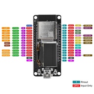 【Qiug Mall】-ESP32 ESP-WROOM-32D WIFI Bluetooth Development Board CH340 with 0.96 OLED Screen Yellow 