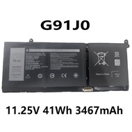 G91J0 V6W33 11.25V 41Wh 3467mAh OEM laptop battery for Dell Latitude 3320 3420 3520 Inspiron 5310 54