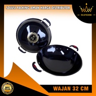 Wajan Penggorengan Wajan Enamel Fry Pan Anti Lengket Mudah Dibersihkan