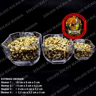 cepuk minum dan makan segi 8 premium bahan tebal tidak mudah pecah dan jamuran