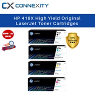 HP 416X High Yield Original LaserJet Toner Cartridges Toner HP 416X Black HP 416X Cyan HP 416X Yello