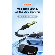 Toocki Audio Bluetooth Receiver Adapter 5.0 USB AUX Anti Delay - TBT01-YS01 - Black