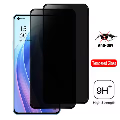 3D Privacy Tempered Glass For OPPO Realme X3 Superzoom Flim Anti-spy Screen Protectors For OPPO Real