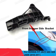 a pair front bumper bracket Front Bumper Side Spacer Bracket Holder For HONDA FIT JAZZ GE6 GE8 2009 2010 2011 Part Number:71198-TG0-T01 71193-TG0-T01