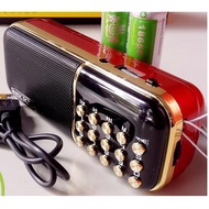 [HCM]LOA THẺ BKK K51 - ĐÈN PIN CỰC SÁNG - Loa cầm tay nghe đài FM