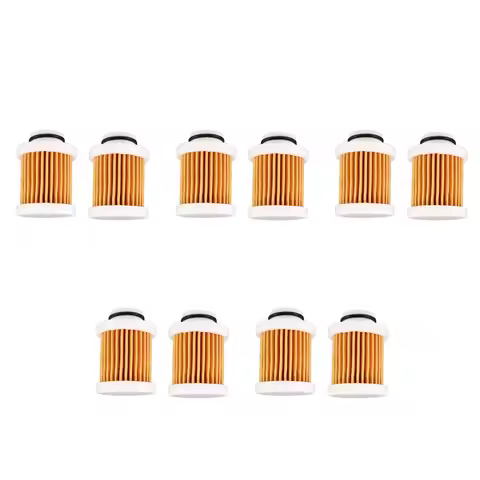 10PCS 6D8-WS24A-00 Fuel Filter For Yamaha F50-F115 Outboard Engine 40-115Hp 30HP-115HP 4-Stroke Filt