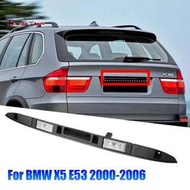 BMW 1 件裝汽車行李箱行李箱蓋牌照把手帶鑰匙按鈕燈零件配件適用於寶馬 X5 E53 2000-2006 年旅行後蓋把