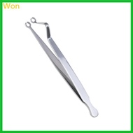 Won Ear Piercing Clamp Ear Piercing Forceps Stainless Steel Material for Nose Ear