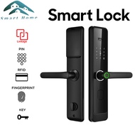 Intelligent Fingerprint Door Lock Digital Lock Automatic Password Lock Swipe Card Electronic Lock Home Security Door Y1IS