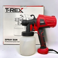 Spray Gun Elektrik Multifungsi T-REX - Semprotan Cat Profesional Warna Perak/Hitam