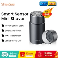ShowSee Smart Induction Electric Shaver Wireless Mini High Power Waterproof Smart Sensor Shaver
