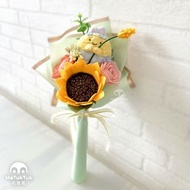 【畢業花/生日花】角落生物炸魚尾不織布手作花