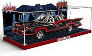 cooldac Acrylic Display Case Compatible with Lego 76328 Batmobile (Box Only, No Model), Dustproof Tr