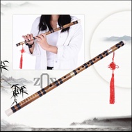 Seruling Suling Flute Bamboo Bambu Dizi Tradisional China Set