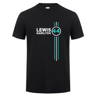 Lewis Hamilton 44 T Shirt Summer Men Cotton Short Sleeve T-Shirts Lewis Hamilton Man Tops Tee Lh-407