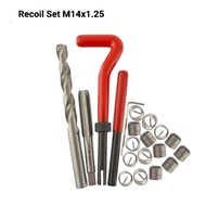 Recoil Helicoil Verbos Baut 19 Recoil set m14x1.5 set handle tap Bor komplit tinggal pake