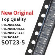 5pcs SY6288CAAC SY6288D20AAC SY6288C20AAC SY6345AAC DF RE RT YS SOT23-5 New Chip ic