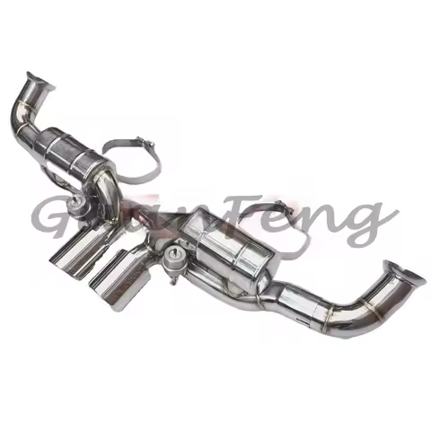 Valvetronic Exhaust For Porsche 911 991 991.1 991.2 Gt3 Rs Valved Muffler Axleback Exhaust