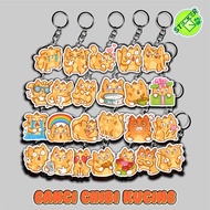 NEWEST COOL CUTE CHIBI KUICNG KEYCHAIN CHIBI CAT KEYCHAIN MURAH CRYING COOL STYLE TERLOPE LOPE CHEAP