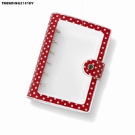 TRENDING21018Y A7 Binder Cover, PVC  Polka Dot  Binder, INS Polka Dot A7 Photocard Holder Album Shel