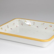 【官方直營】鳴海Portulaca松葉牡丹-琺瑯烤盤