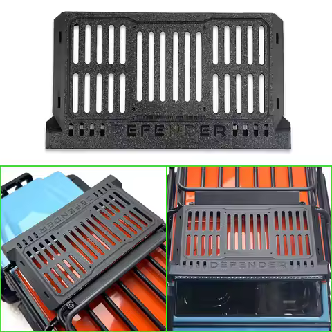 Simulated Ceiling Light Guard Platformm for 1/8 RC Crawler Car MJX H8H Defender Accessories