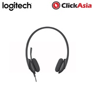 Logitech USB Headset - Black H340 981-000477