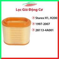 Grand Starex H1, H200 1997-2007 car engine air filter Code 28113-4A001, 28130 4A001