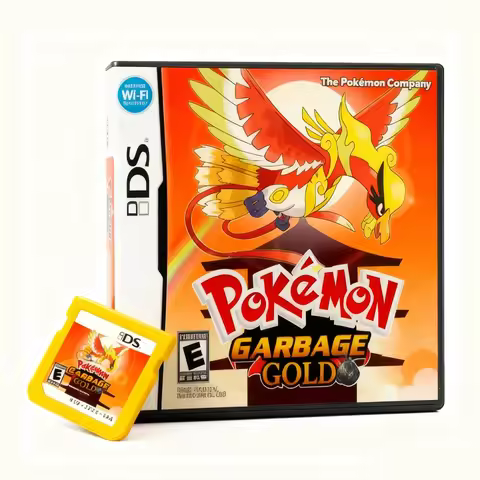Pokemon NDS Game Card 3DS 2DS DS Card Garbage Gold Legacy Edition Game Card Touhoumon Heart Gold Col
