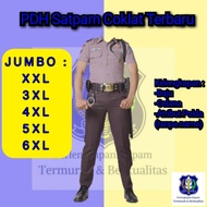 Setelan Seragam PDH JUMBO Satpam terbaru 2021 Baju Security Baru Baju Satpam Terbaru Baju Security T