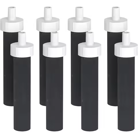 4/6/8/10PCS Water Bottle Filter, Replacement for Brita® BB06, Brita® Hard Sided, Stainless Steel and