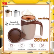 Stainless Steel Auto Mix Mug 380ML Auto Stirring Mug Rechargeable Self Stirring Mug Coffee Cup Auto 