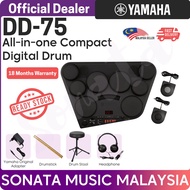Yamaha DD75 DD 75 Portable Digital Drums Electronic Drum DRUM SET Package C ( All-in-one compact) Alesis Compact Kit 7